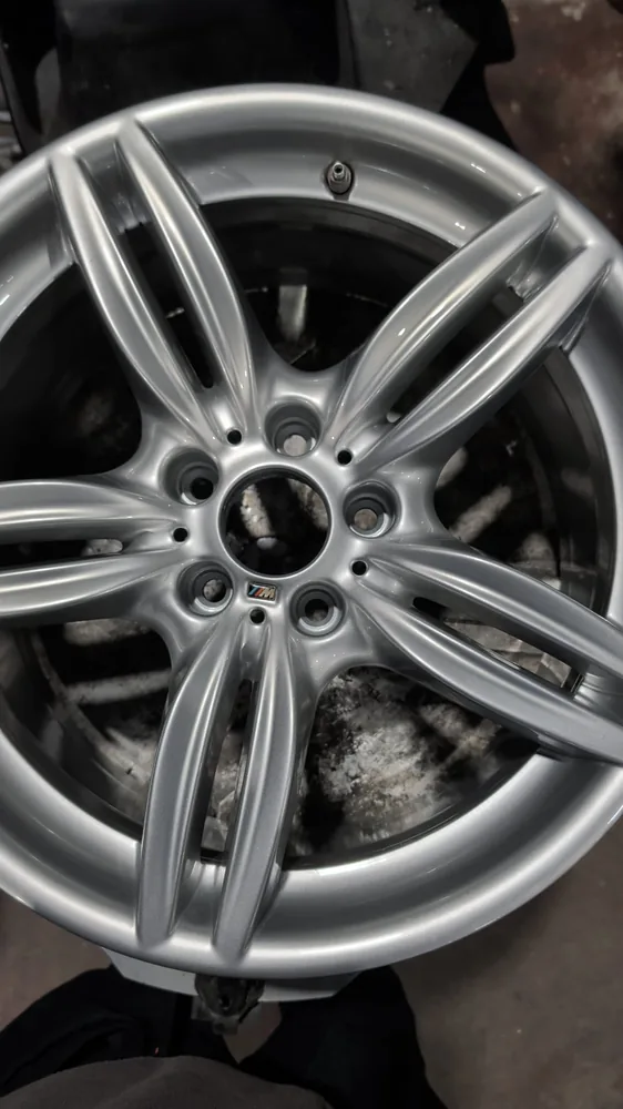 Split-spoke front face